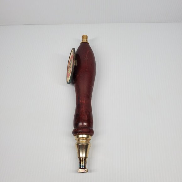 Wood Alligator Ale Beer Tab Pull 12.5" Tall with Medal Tip, Base, Logo Plate - Picture 2 of 12